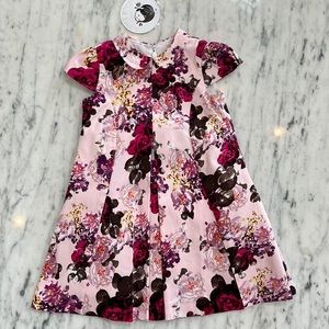 New Sarah Louise Girls Formal Pink Floral Party Dress